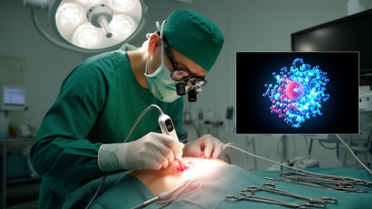 Smart molecular probe aims to make hidden breast cancer cells glow during surgery