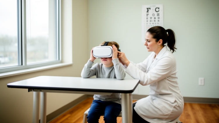 Virtual Reality Shows Early Promise for Amblyopia, But Evidence Remains Thin