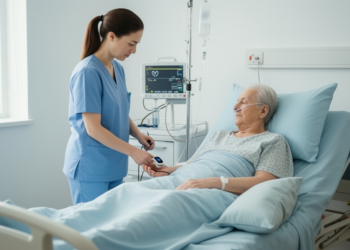 Pneumonia Strikes Roughly One in Eleven Older Adults After Hip Fracture Surgery
