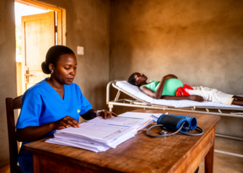 In rural Malawi, childbirth triage runs on danger signs and paper forms, not formal protocols