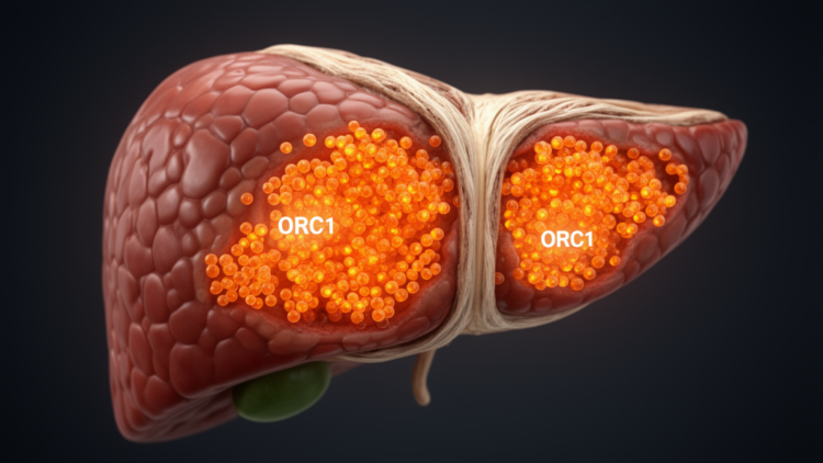ORC1 Protein Rises with HBV Liver Disease Progression and Flags Poorer Survival