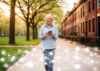 Machine learning maps how neighborhoods, activity, and mental health intertwine in aging