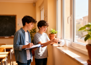 Students Track Radon in Catalan Classrooms and Learn the Science Behind the Risk