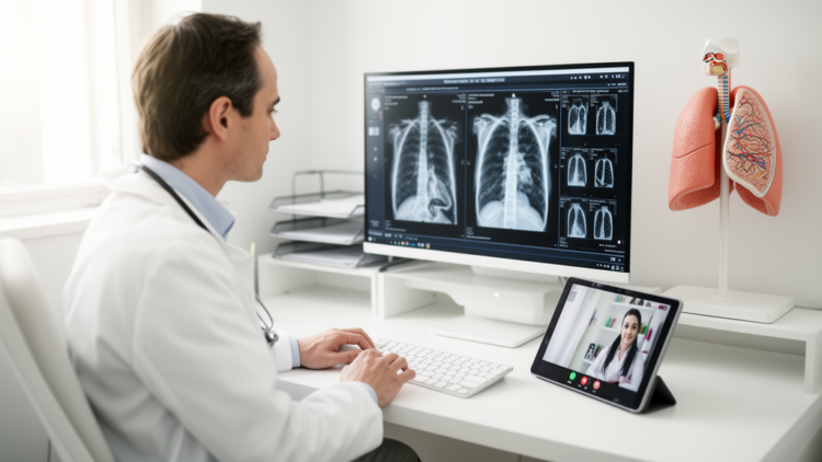 What Blocks Digital Lung Care? A Review of Reviews Maps the Barriers and Boosters