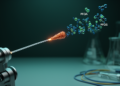 Trimesic acid-coated copper oxide nanoparticles boost fiber-optic sensor detection of PFOA and PFOS
