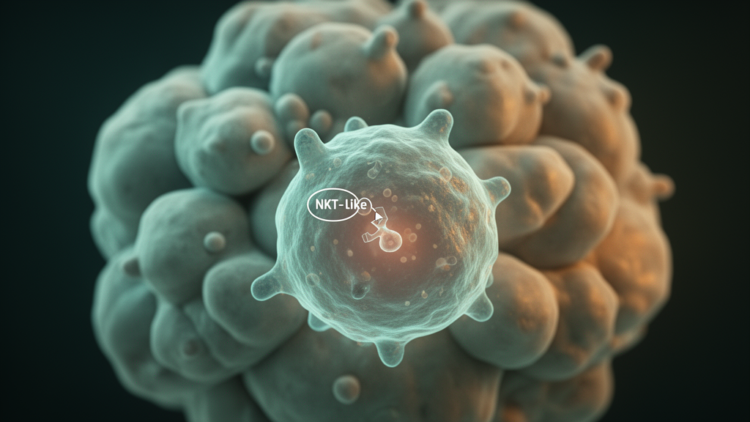TIGIT receptor drives NKT-like cell exhaustion in high-HBV liver cancer patients