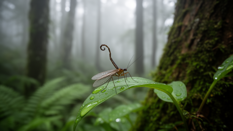 Two New Scorpionfly Species Discovered in China's Mountain Forests