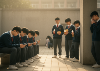Layered Social Risks Linked to Unhealthy Behaviors in Chinese Teens