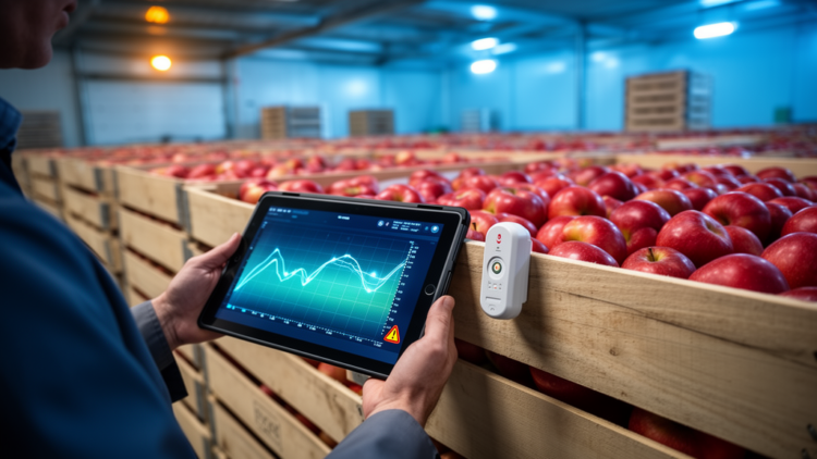 AI Flags Cold Chain Temperature Breaks Before They Strike Apples