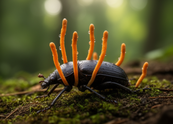 Cordyceps fungi reveal chemical weapons that switch on during insect infection