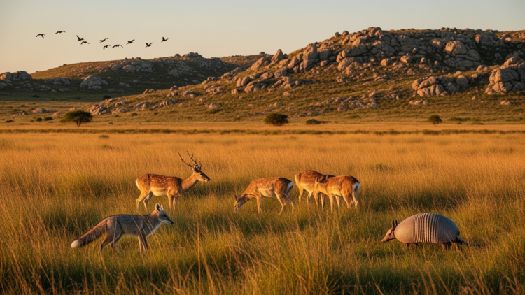 Forty mammal species revealed in last refuges of Argentina's Tandilia grasslands