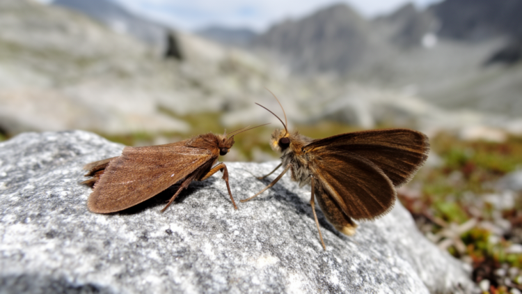 Flightless female moth discovered in the Alps reveals new case of wing loss