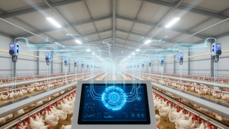 AI and IoT Transform Poultry Farming with Predictive Microclimate Control