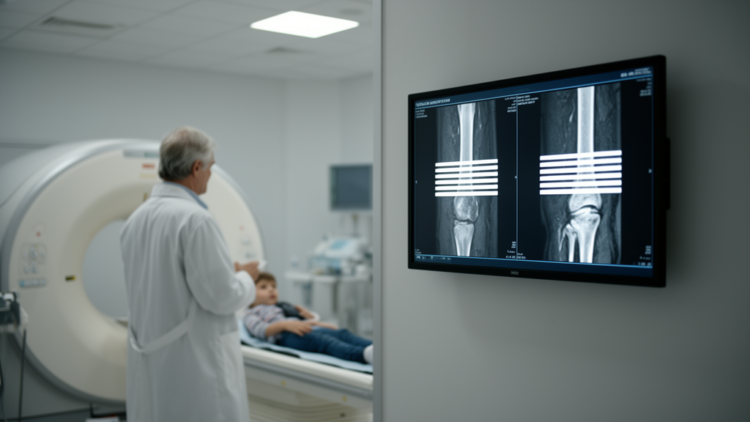 MRI bright stripes after bisphosphonates mimic disease flare in childhood bone disease