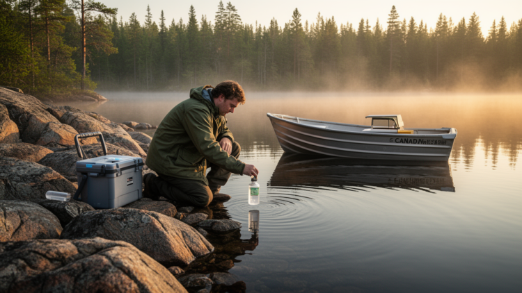 Metagenomes reveal seasonal viral communities in a Canadian shield lake