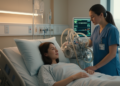 Staged Nursing Care Guided a Woman's Journey from Cardiac Arrest to Heart Pump Support
