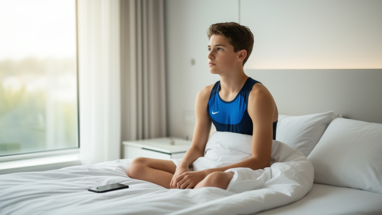 Research report: Subjective sleep quality and sustained attention before and after a 24-hour smartphone restriction in adolescent swimmers: a single-group pretest–posttest study