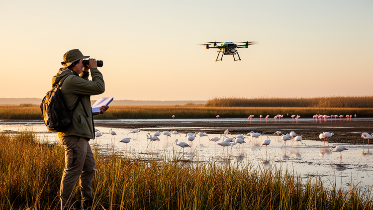 Remote Sensing and Bird Surveys Reveal Seasonal Shifts and Threats to Karataş Lake Ecosystem