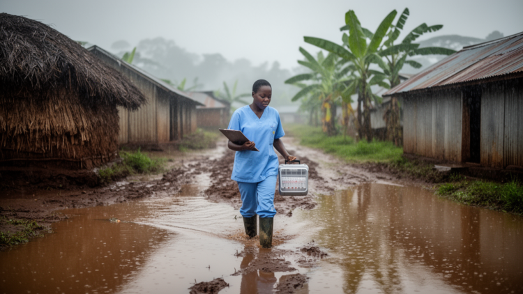 Rainfall linked to higher cholera case counts in Uganda's hotspot districts