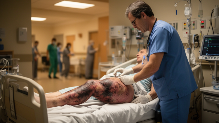 US adult necrotizing fasciitis deaths rose after 2020, national death-certificate study finds