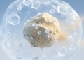 Desert dust from China's Tengger Desert freezes clouds more efficiently when mixed with ammonium sulfate