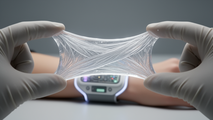 Muscle-inspired eutectic gel boosts wearable strain sensor strength and durability