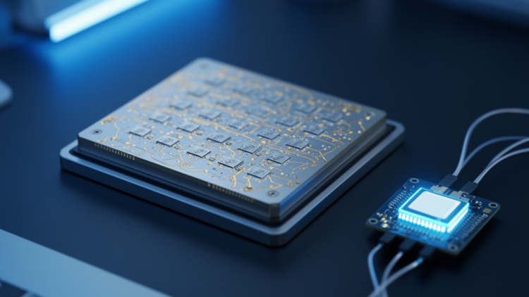 Machine learning models bring fast quantum gate control to edge hardware