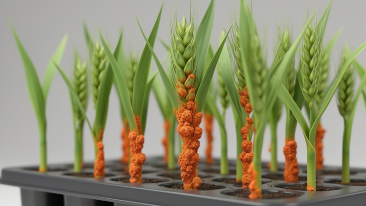 North American spring wheat shows weak seedling defense against Ug99 stem rust