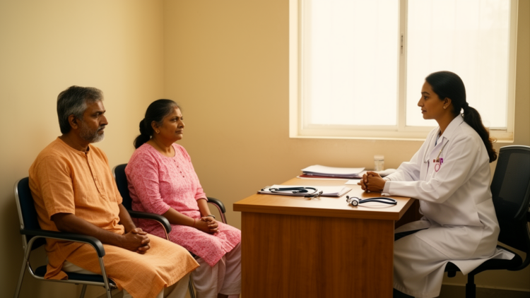 Male and female breast cancer patients in India show distinct clinical and psychosocial profiles