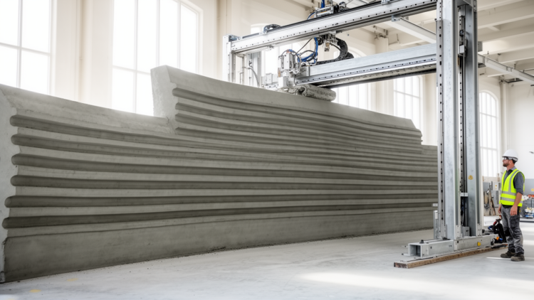 CO2 Mineralization Could Make 3D Printed Concrete Cleaner and Stronger