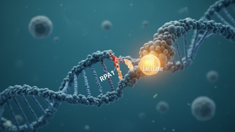 Lactate tag on RPA1 drives DNA repair and breast cancer chemoresistance