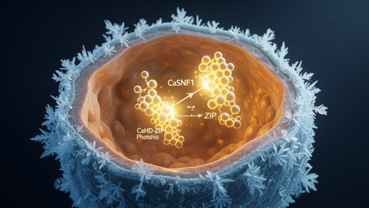 Pepper kinase CaSNF1 phosphorylates CaHD-ZIP to boost cold tolerance