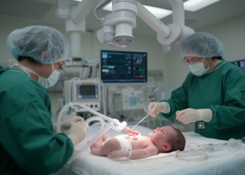 Ventilation Choices Reshaped Heart Catheterization Results in an Infant with Lung Disease