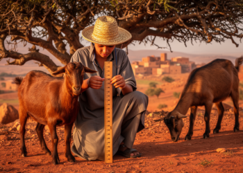 Goat growth in Morocco's argan heartland tracked month by month