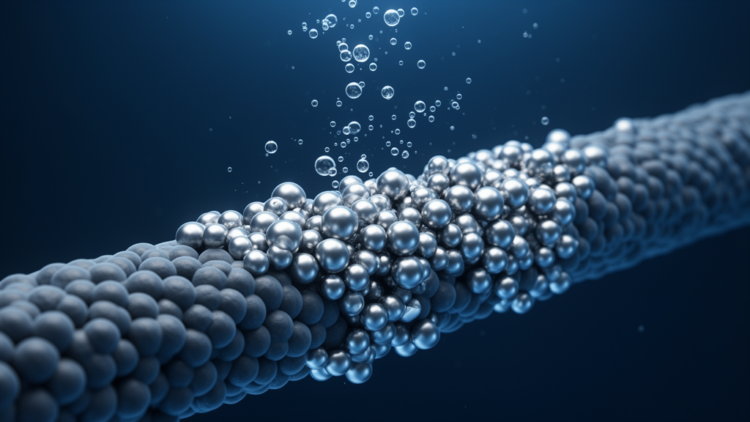 NiCo alloy catalysts on nitrogen-doped carbon nanotubes split water efficiently