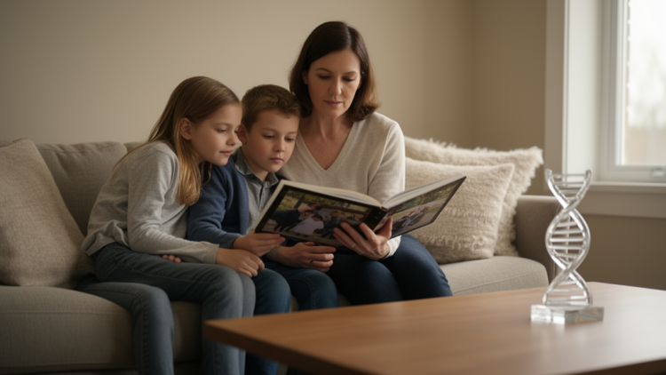 Children's education-linked genetic scores differ in ties to mental health within families