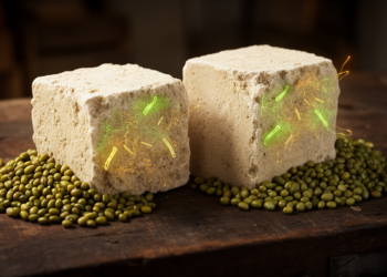 Swapping Peas for Mung Beans Reshapes the Microbes and Enzymes of Baijiu Starter