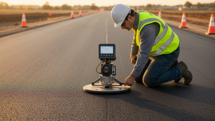 Core-free calibration brings faster, non-destructive asphalt pavement density testing