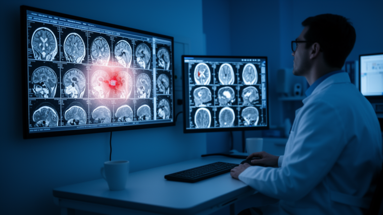 AI imaging models predict stroke bleeding after thrombectomy, review finds