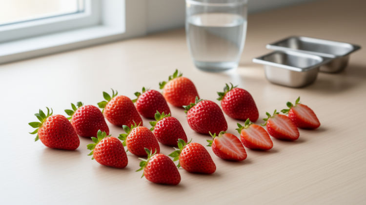 Strawberry Genotypes Show Wide Diversity in Yield and Polyphenols, Docking Study Finds