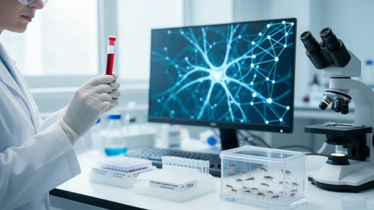 AI shows promise for early diagnosis of mosquito-borne viral infections, review finds