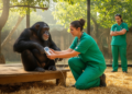 Kuwait Zoo Chimpanzee Dies of Hydatid Cyst as First Genetic Confirmation of Echinococcus Genotype G1 in the Species
