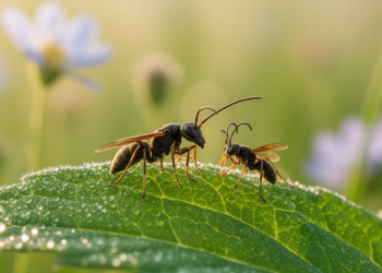 Two Males, One Female: Rare Triplet Mating Observed in a Swiss Parasitoid Wasp