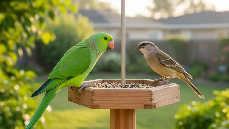Invasive monk parakeets show little sign of passing pathogens to native birds