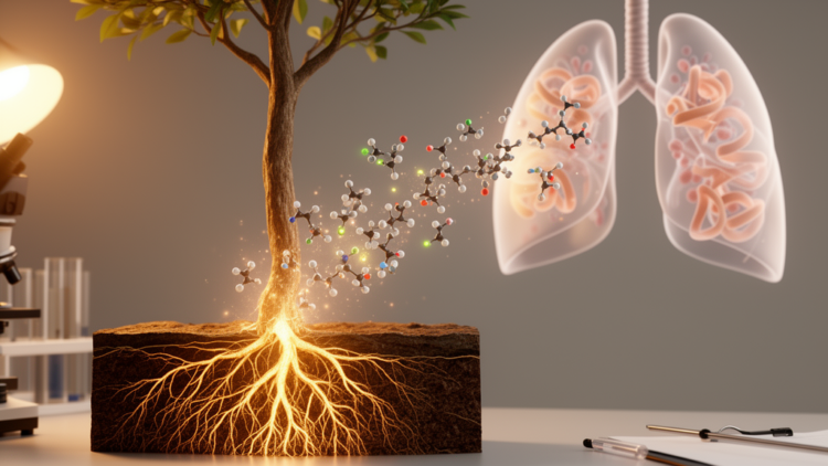Tree Root Compound Shows Weak Lung Cancer Activity but Multitarget Docking Promise