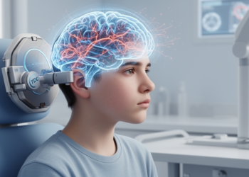 Combined rTMS and Cognitive Load Training Significantly Reduces Depression in Adolescents