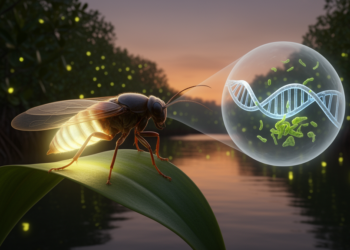 Gut DNA reveals the hidden plant meals of Malaysia's synchronously flashing fireflies