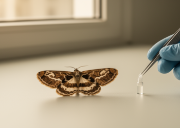 DNA barcoding reveals a striking new moth species hiding in plain sight across Europe