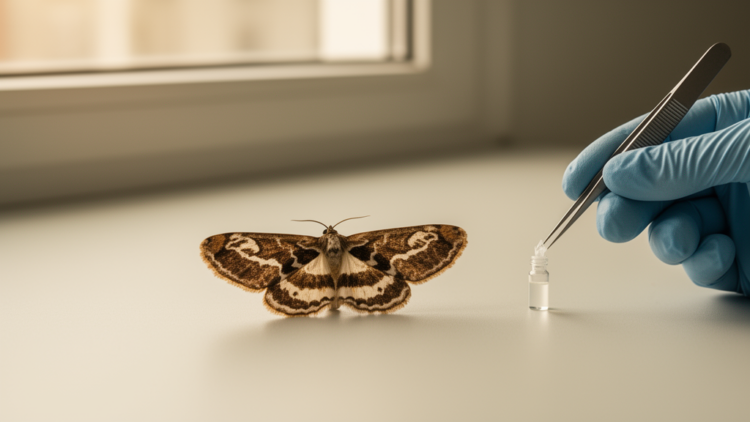 DNA barcoding reveals a striking new moth species hiding in plain sight across Europe