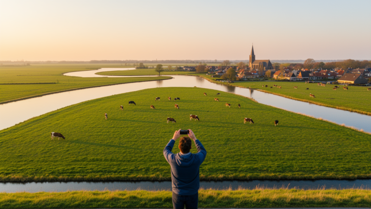Flickr photos map the cultural benefits of a Dutch river landscape